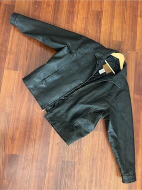 Arizona Jean Company Black Bomber Jacket